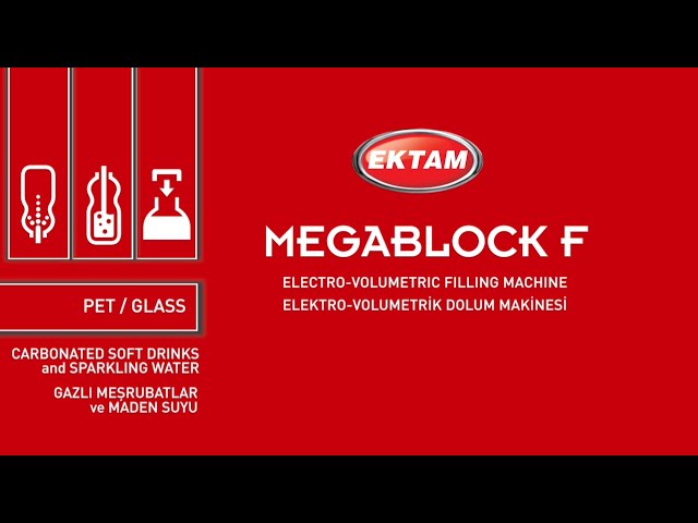 MEGABLOCK F - ELECTRO-VOLUMETRIC FILLING MACHINE
