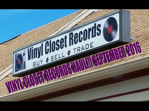 VINYL CLOSET RECORDS HAUL - JEFFERSONVILLE, PA - SEPTEMBER 2016 - HEAVY METAL & HARD ROCK