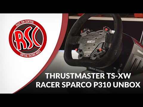 Thrustmaster TS-XW Racer Sparco P310 Competition Mod Unbox