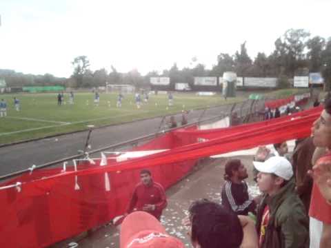 "Unión San Felipe de local en Los Andes, Copa Chile 2010" Barra: Los del Valle • Club: Unión San Felipe • País: Chile