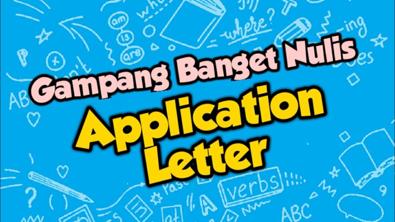 WOW, GAMPANG BANGET NULIS APPLICATION LETTER  - B. INGGRIS SMK KELAS 12