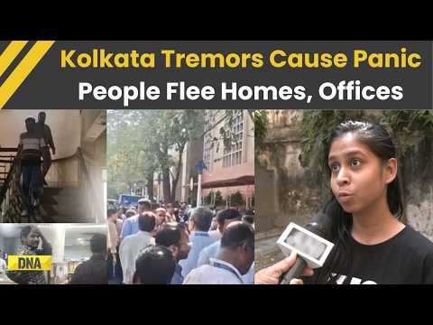 Kolkata Earthquake: Strong Earthquake Tremors Felt, Offices Evacuated, Residents Flee Home