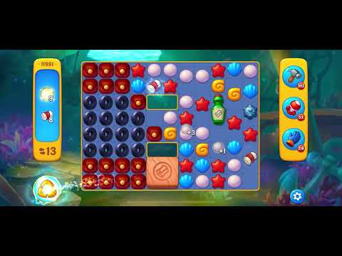 Fishdom level 11991 no boosters フィッシュダム ノーマル