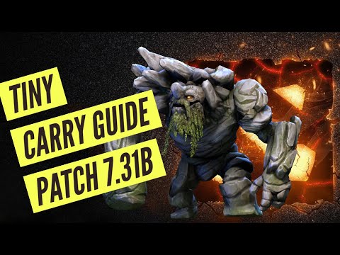 Hero Guides 7.31b | Tiny Carry Data-Driven Guide (Divine-Immortal)