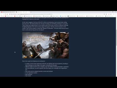 Battle Brothers DLC Discussion - Warriors of the North (01/02/2019)