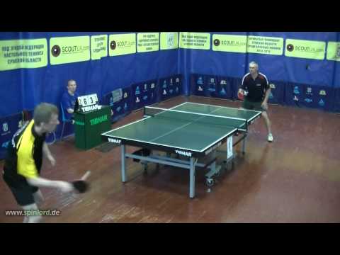 SPINLORD Blitzschlag 0.8 + SPINLORD Marder III max on SWORD 309 vs Chinese penholder