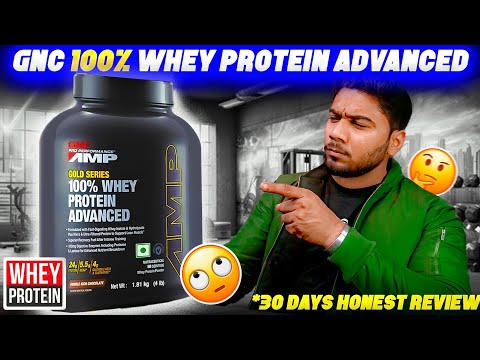 GNC AMP Whey Protein Advanced | Honest Review After Using 30 Days |