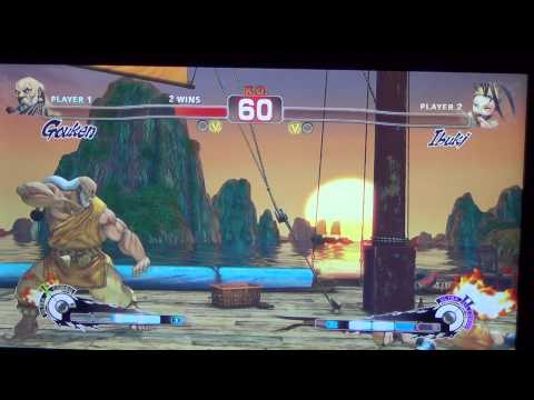 WNF Super Street Fighter 4 AE DSC Veloc1raptor (Gouken) vs Gabe (Ibuki)