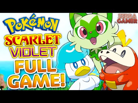 Pokemon Scarlet & Violet Full Game Walkthrough!