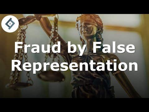 Fraud by False Representation | Criminal Law