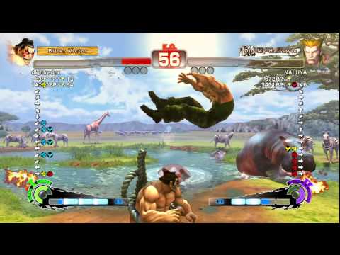 SSF4 AE Ver. 2012: dkjhfredcx [Honda] vs. NALUYA [Guile] - PSN Ranked Match