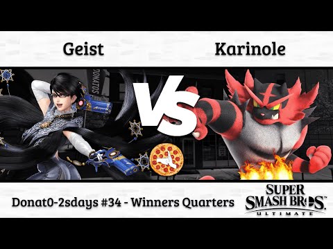 Donat0-2sdays #34: Karinole vs Geist - Winners Quarters