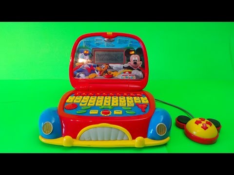 Mickey Mouse Laptop Review to help preschoolers learn English 2017 Video