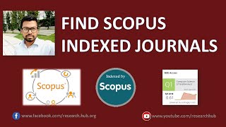 How to find Scopus indexed journals?