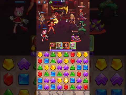 Sega Heroes stage 46 All stars android ios gameplay