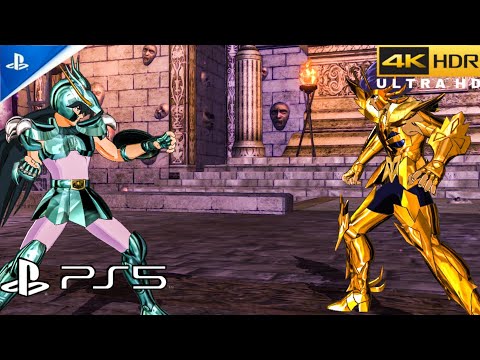 Saint Seiya: Soldiers' Soul (PS5) 4K 60FPS HDR Gameplay | Death Mask (4th House)
