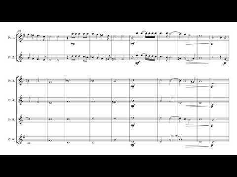 Brass Sextet - Monteverdi Madrigals Book 7 - 17. Interrotte speranze à6
