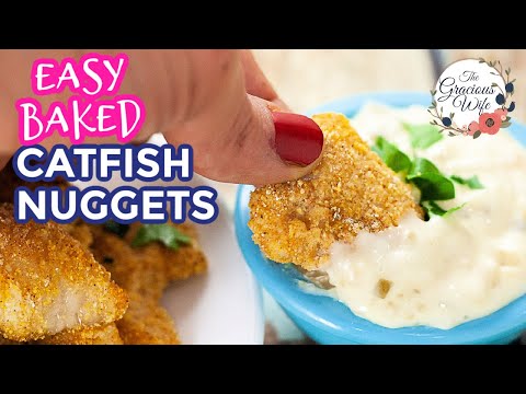 Baked Catfish Nuggets
