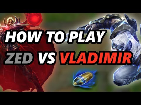 How to Win Zed vs Vladimir (Challenger Zed's Tips)