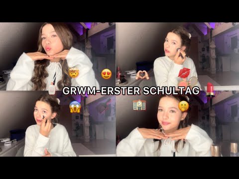 GRWM-FIRST DAY OF SCHOOL 😱🤯