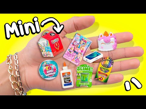 ENCOJO mis Regalos De NAVIDAD 🎁 *funciona todo* - Encogí Cositas Miniatura - Lokos por el arte