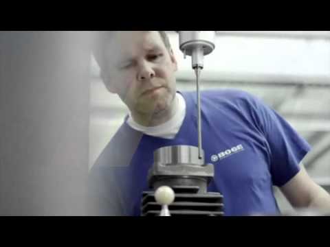 Boge Kompressor- Qualitätskontrollen bei der Fertigung