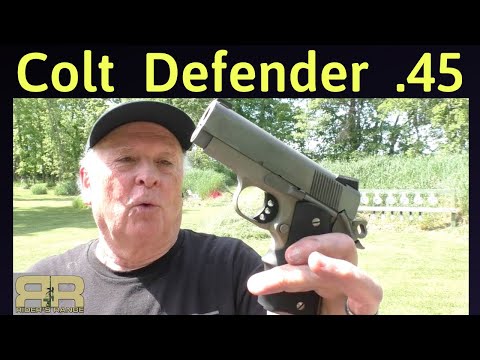 Colt Defender 1911 Review \u0026 Shoot .45acp