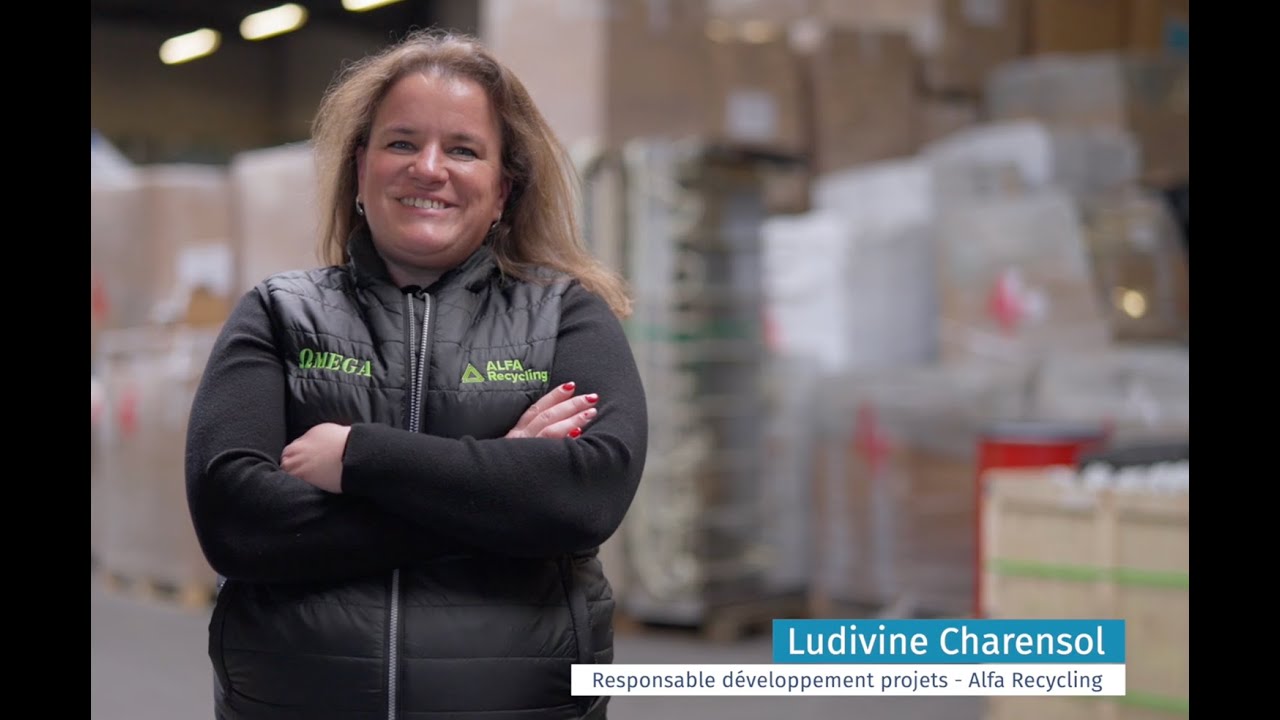 Rencontre avec Ludivine Charensol, responsable développement projets au sein d'Alfa Recycling.