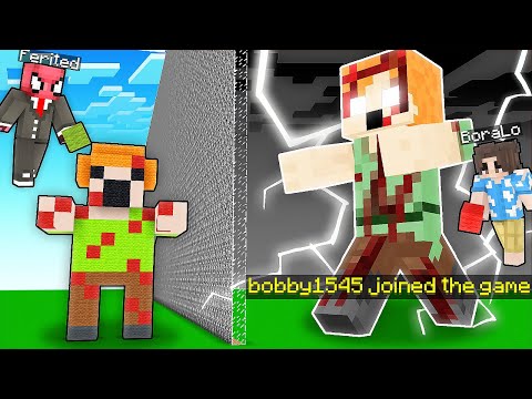 YAPI KAPIŞMALARINDA BORALO'yu TROLLEDİM - Minecraft