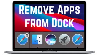 How to Remove Apps from Macbook Dock