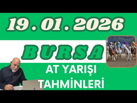 19 Ocak 2026 Pazartesi Bursa At Yarışı Tahminleri At Yarışı Yorumlar-youtube-tjk-canlı Nasıl