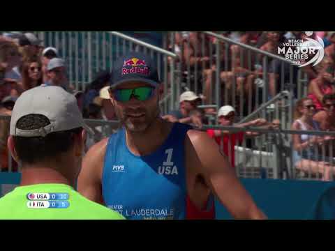 Dalhausser/Lucena vs Lupo/Nicolai (1st place match) FORT LAUDERDALE 2018