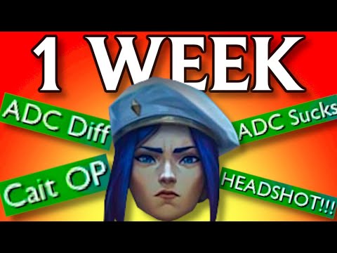 I Spent 1 WEEK Learning Caitlyn For ARCANE Season 2