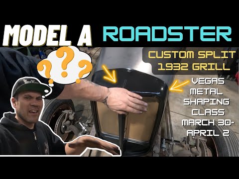 Designing a Custom Split 1932 Grill Hot Rod Roadster