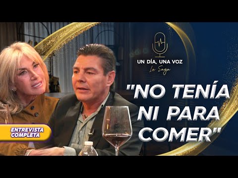 Jorge "El travieso" Arce confiesa lo más duro de su vida | Un día una voz