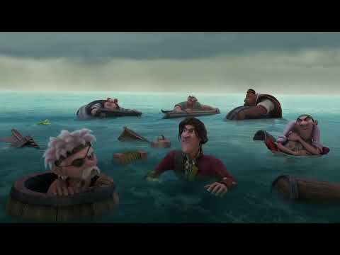 Captain Hook Gets Bitten by Baby Tick-Tock! (The Pirate Fairy)