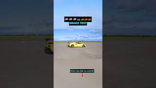 Porsche brakes are different...🔥