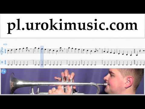 Nauka Gry Na Trąbce Mission Impossible - Theme Nuty Poradnik Część 1 um-i352