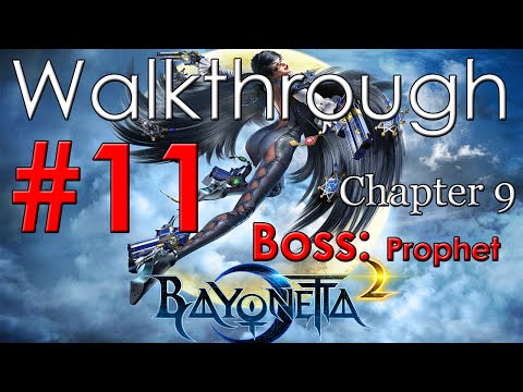 Bayonetta 2 Walkthrough Part 11 - Chapter 9 Boss: Prophet *3rd Climax*