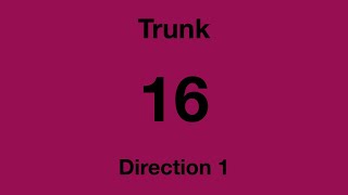[SBS Transit] Trunk Bus Service 16 - Direction 1 Hyperlapse