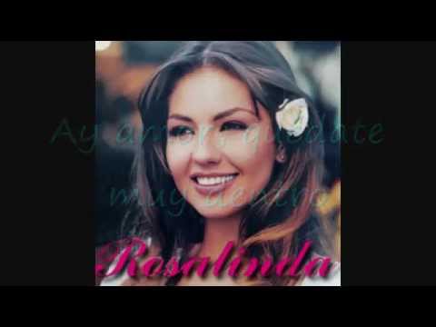 Rosalinda lyrics - Thalia - Ay amor