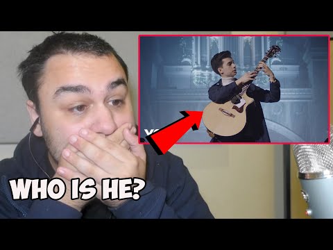 FIRST TIME HEARING Marcin - Moonlight Sonata on One Guitar REACTION