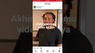 Download lagu Video ori king vader viral meme lagu kalo ngana rindu tolong dengar ni lagu mp3