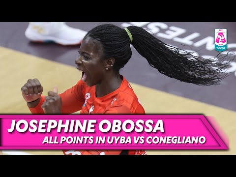 JOSEPHINE OBOSSA, All points in Busto Arsizio - Conegliano | Best Performance A1 |  LVF 2025/2026