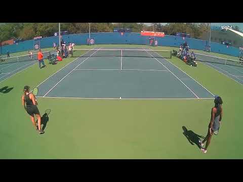 Molinaro Eleonora/Mertena Rebeka v. McCartney Kessler/Emma Shelton - doubles - Tennesse v. Florida