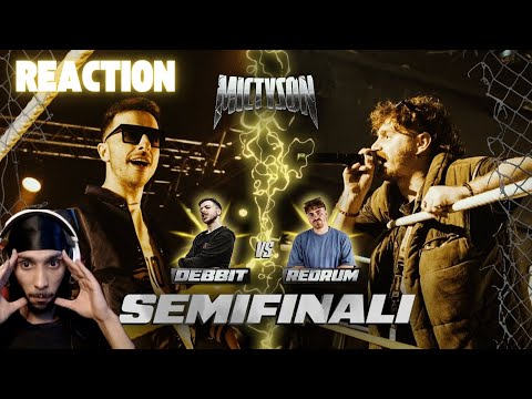 Mic Tyson 2024 SEMIFINALI Debbit vs Redrum REACTION