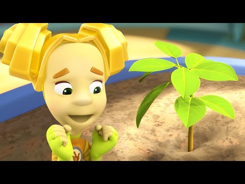Learning how to RECYCLE Batteries! | The Fixies - Kingdom Kids Zone, Little Learners - The Fixies