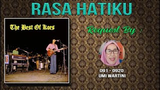 Download lagu 🔴 RASA HATIKU YON KOESWOYO Request by umi wartini mp3