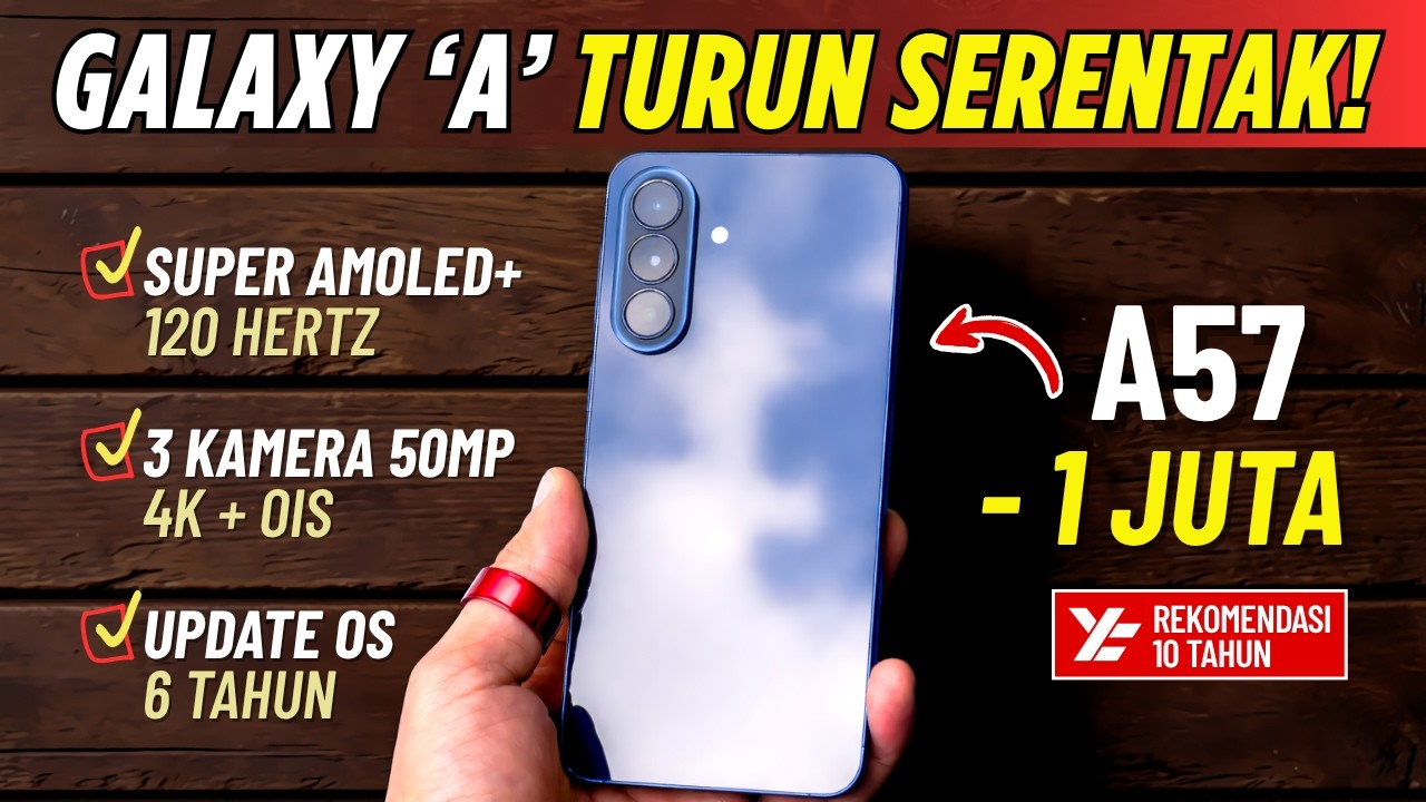 Waktunya Sikat‼️ 5 HP SAMSUNG GALAXY A TURUN HARGA TERDALAM APRIL 2026