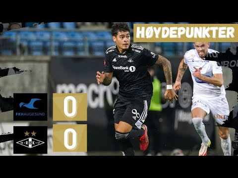 Klarte ikke å utnytte dominans i banespill | Haugesund - Rosenborg 0-0 Highlights
